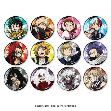 【予約】グリッターカンバッジコレクション3　アニメ『僕のヒーローアカデミア』