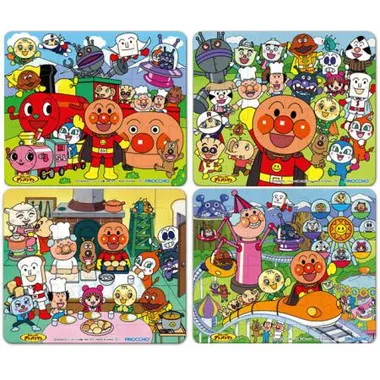 アンパンマン おふろでも遊べるやわらかパズル