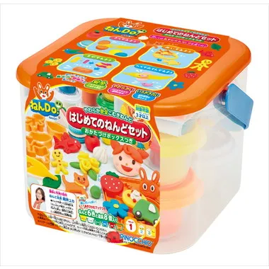 ねんDo！はじめてのねんどセット　おかたづけボックスつき