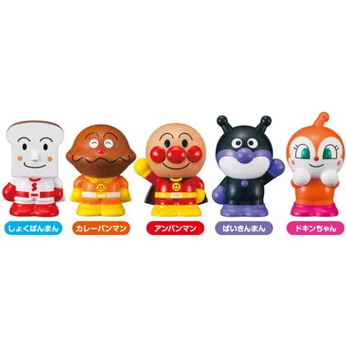 アンパンマン　指人形シリーズ　みんなのヒーローセット