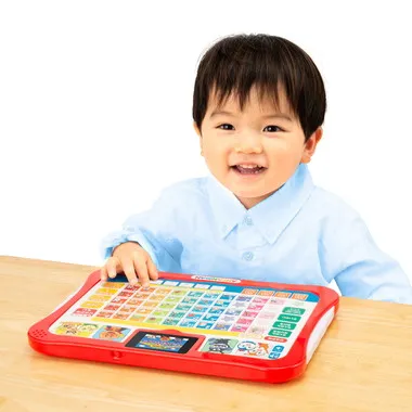 アンパンマン　見て！触って！学べるあいうえお　 カラーナビキッズタブレット