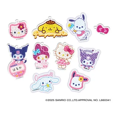 Sanrio characters　#推しキャラDIY キラキラデコビーズメーカー