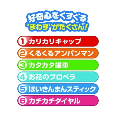 アンパンマン　まわすのだいすき