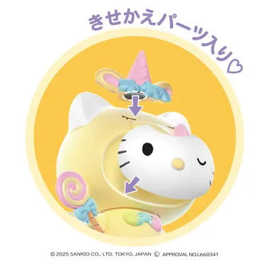 【メーカー取寄】くみたてプラドール　HELLO KITTY　Unicorn Party