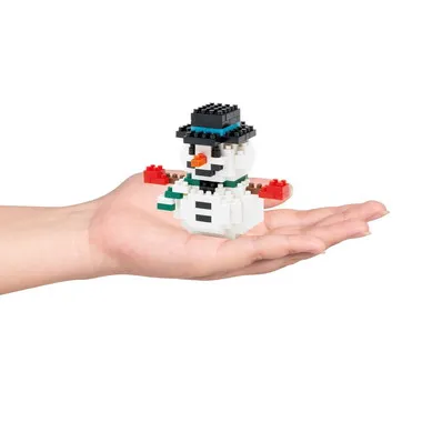 NBC_064 ナノブロック 雪だるま
