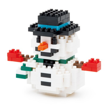 【予約】NBC_064 ナノブロック 雪だるま