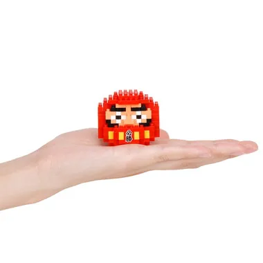 ナノブロック だるま 赤