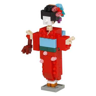 Nbc 358 ナノブロック アワードセレクション 和服女子 玩具の卸売サイト カワダオンライン