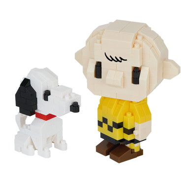 NBH_252 ナノブロック チャーリー・ブラウンとスヌーピー | 玩具