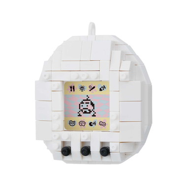 NBCC_237 ナノブロック 初代たまごっち （白）