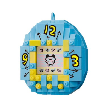 NBCC_238 ナノブロック 初代たまごっち （ブルー）