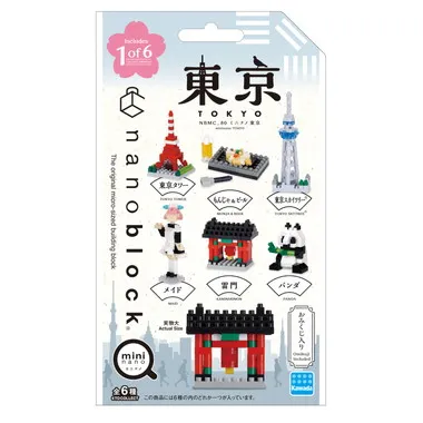 NBMC_80 ナノブロック ミニナノ 東京(単品)