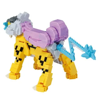 NBPM_107 ナノブロック ポケットモンスター ライコウ デラックスエディション