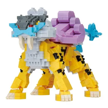 NBPM_107 ナノブロック ポケットモンスター ライコウ デラックスエディション