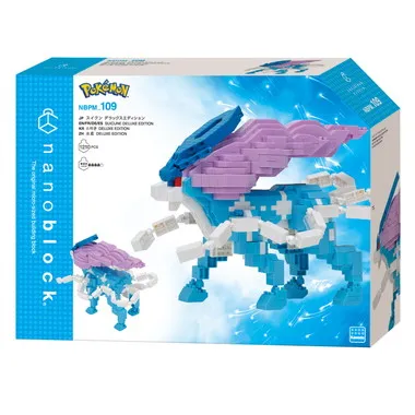 NBPM_109 ナノブロック ポケットモンスター スイクン デラックスエディション