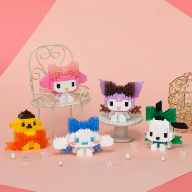 NBCC_250 ナノブロック ポムポムプリン ビッグリボン