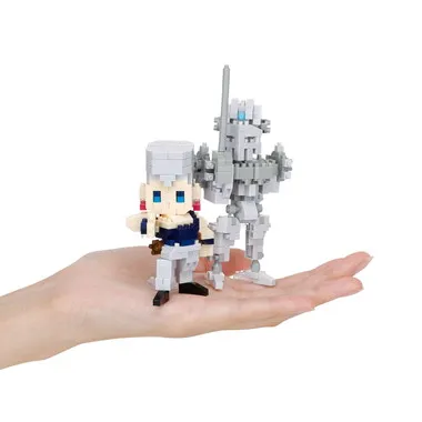 【予約】NBCC_268 ナノブロック 『ジョジョの奇妙な冒険 スターダストクルセイダース』 ジャン・ピエール・ポルナレフ / シルバーチャリオッツ