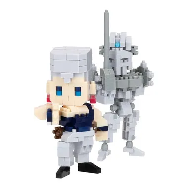 NBCC_268 ナノブロック 『ジョジョの奇妙な冒険 スターダストクルセイダース』 ジャン・ピエール・ポルナレフ / シルバーチャリオッツ