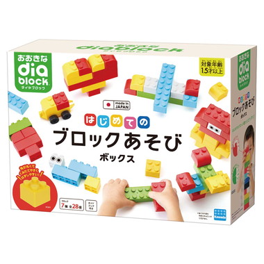 OD-02 おおきなダイヤブロック はじめてのブロックあそび　ボックス