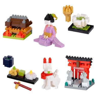 NBMC_81 ナノブロック ミニナノ 京都（単品）