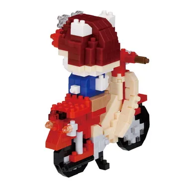 【予約】NBCC_263 ナノブロック ハローキティ×HONDA スーパーカブ