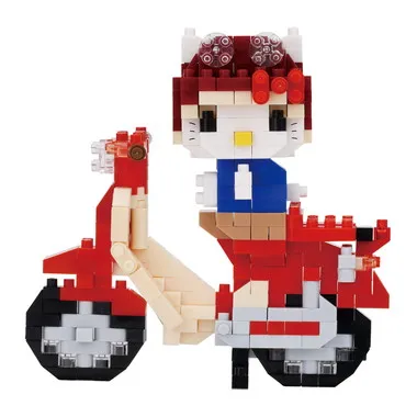 【予約】NBCC_263 ナノブロック ハローキティ×HONDA スーパーカブ