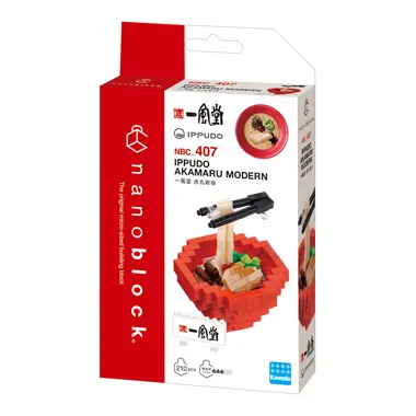 NBC_407 ナノブロック 一風堂 赤丸新味