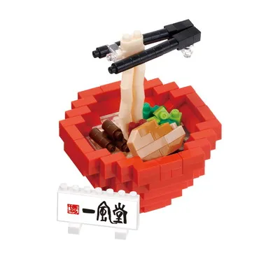 NBC_407 ナノブロック 一風堂 赤丸新味