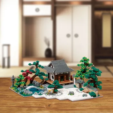 【予約】NB-064 ナノブロック 日本庭園 デラックスエディション