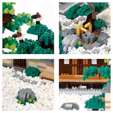 【予約】NB-064 ナノブロック 日本庭園 デラックスエディション