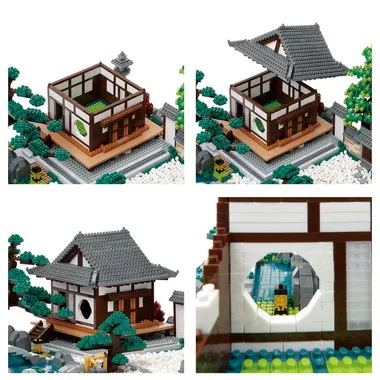 【予約】NB-064 ナノブロック 日本庭園 デラックスエディション