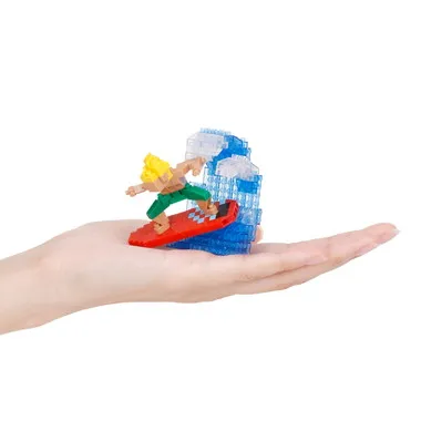 【予約】NBC_409 ナノブロック サーフィン