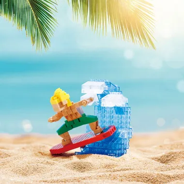 【予約】NBC_409 ナノブロック サーフィン