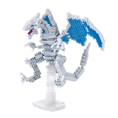 NBM-065 ナノブロック 遊戯王デュエルモンスターズ 青眼の白龍 デラックスエディション