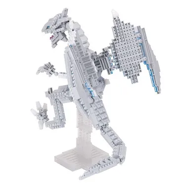 NBM-065 ナノブロック 遊戯王デュエルモンスターズ 青眼の白龍 デラックスエディション