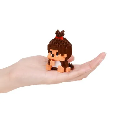 【予約】NBCC_286 ナノブロック 「モンチッチ」 モンチッチちゃん