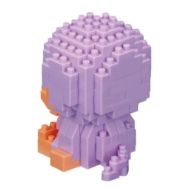 【予約】NBCC_287 ナノブロック 「モンチッチ」 モンチッチくん ライトパープル