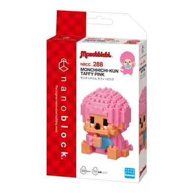 【予約】NBCC_288 ナノブロック 「モンチッチ」 モンチッチくん タフィーピンク