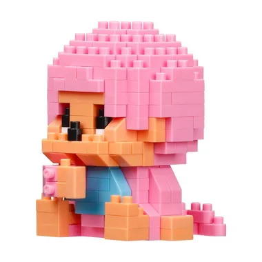 【予約】NBCC_288 ナノブロック 「モンチッチ」 モンチッチくん タフィーピンク
