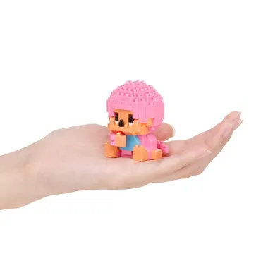 【予約】NBCC_288 ナノブロック 「モンチッチ」 モンチッチくん タフィーピンク