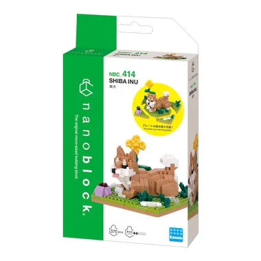 【予約】NBC_414 ナノブロック 柴犬