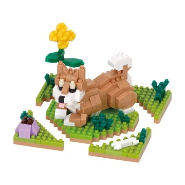予約】NBC_414 ナノブロック 柴犬 | 玩具卸売 カワダオンライン