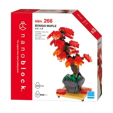 【予約】NBH_266 ナノブロック 盆栽 紅葉