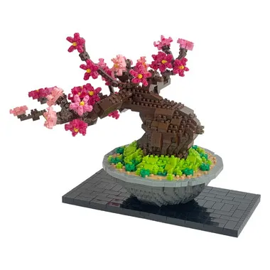NBM-067 ナノブロック 盆栽 梅 デラックスエディション