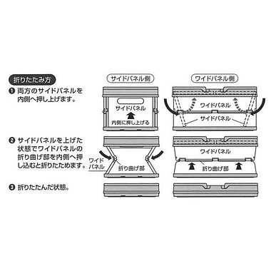 【メーカー取寄】ＢＷＯＴ１３ 折りたたみ収納ボックス　ディノサウルス