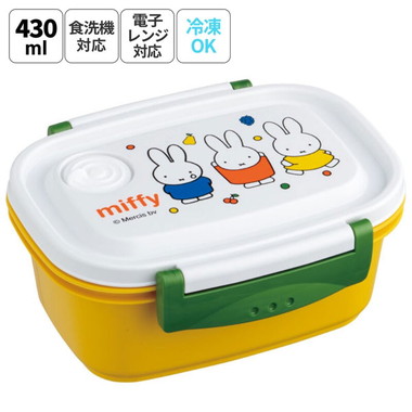 【メーカー取寄】ＸＰＭ３ ラク軽弁当箱（Ｓ） ミッフィー