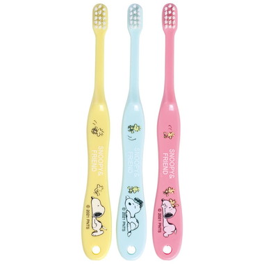 【メーカー取寄】ＴＢ４ＳＴ 乳児用歯ブラシ３Ｐ ＳＮＯＯＰＹ