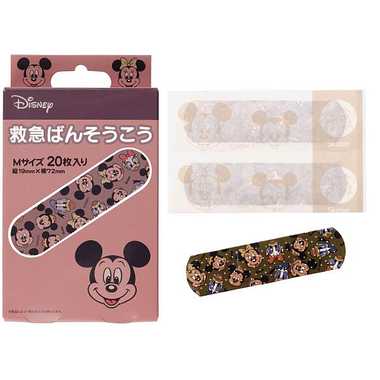 【メーカー取寄】ＱＱＢ１ 救急バンソウコウ　ミッキー＆フレンズ