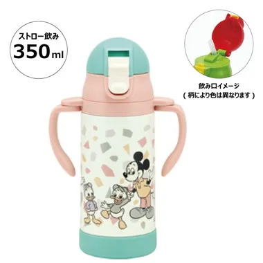 【メーカー取寄】ＳＴＷＭ３Ｎ 超軽量ストローステンマグ　ミッキー＆フレンズ