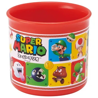 【メーカー取寄】ＫＥ４ＡＡＧ 抗菌食洗機対応プラコップ スーパーマリオ２３